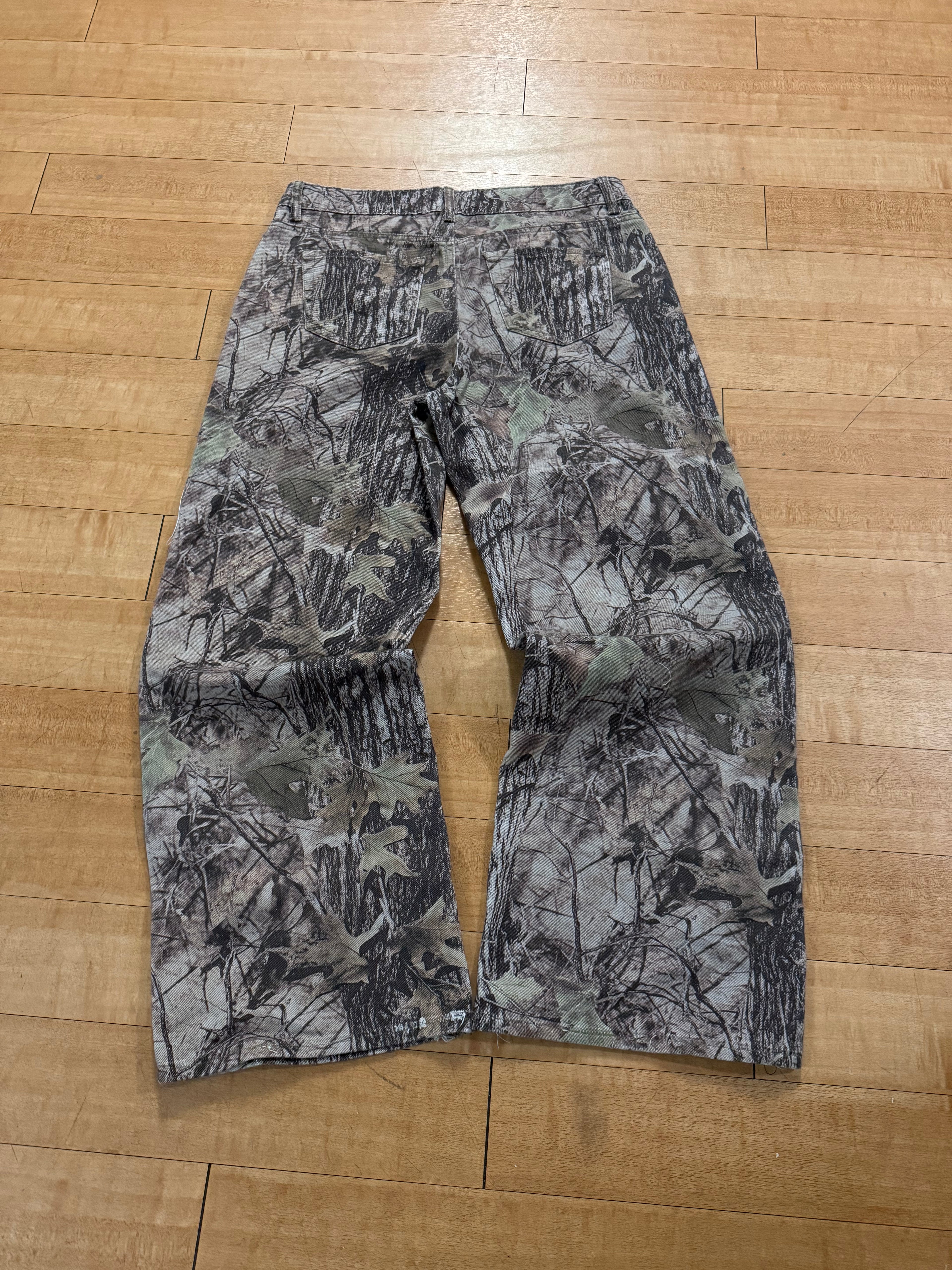 Camo Vintage Patchwork Denim